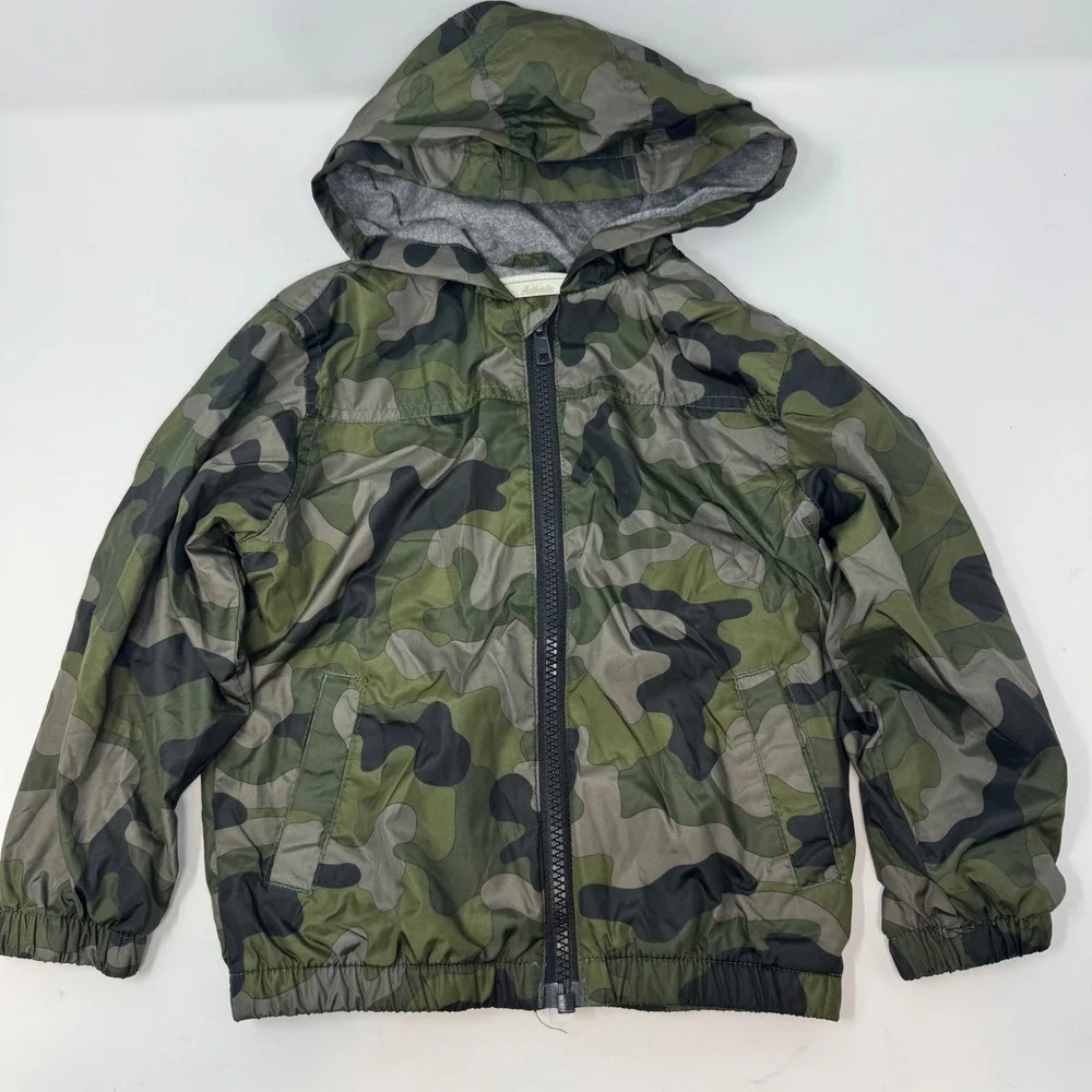 Telluride & Gymboree Shirt & Jacket Kids 2T Brown Green Camo Corduroy Bundle